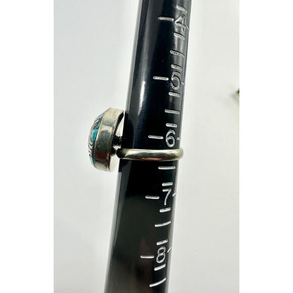 Tibetan Silver Ring Handmade Adjustable Boho‎ - Picture 2 of 5